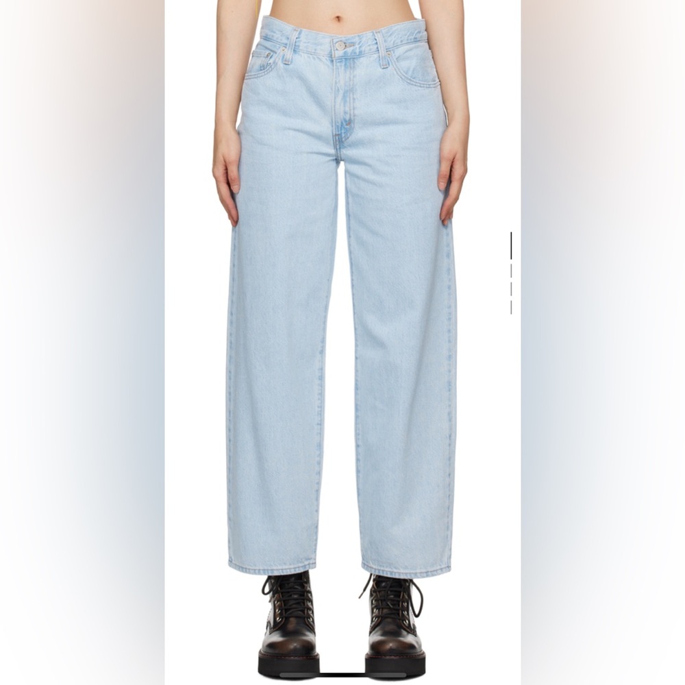 Levi’s baggy dad - love is love light wash size 25x30